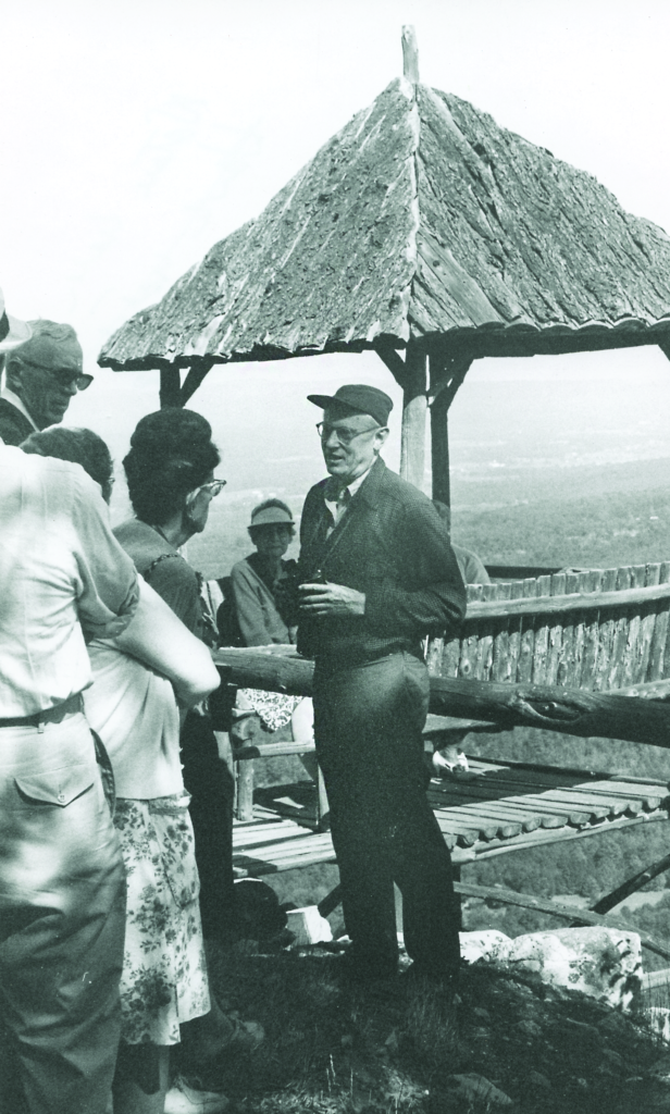 Dan Smiley Leading a Nature Walk, 1968.
