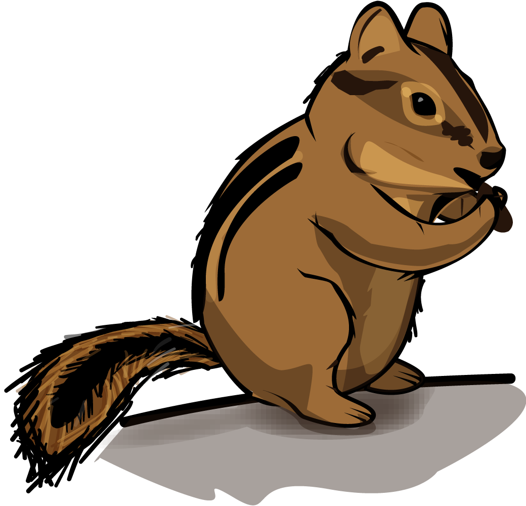 illustration of a chipmunk