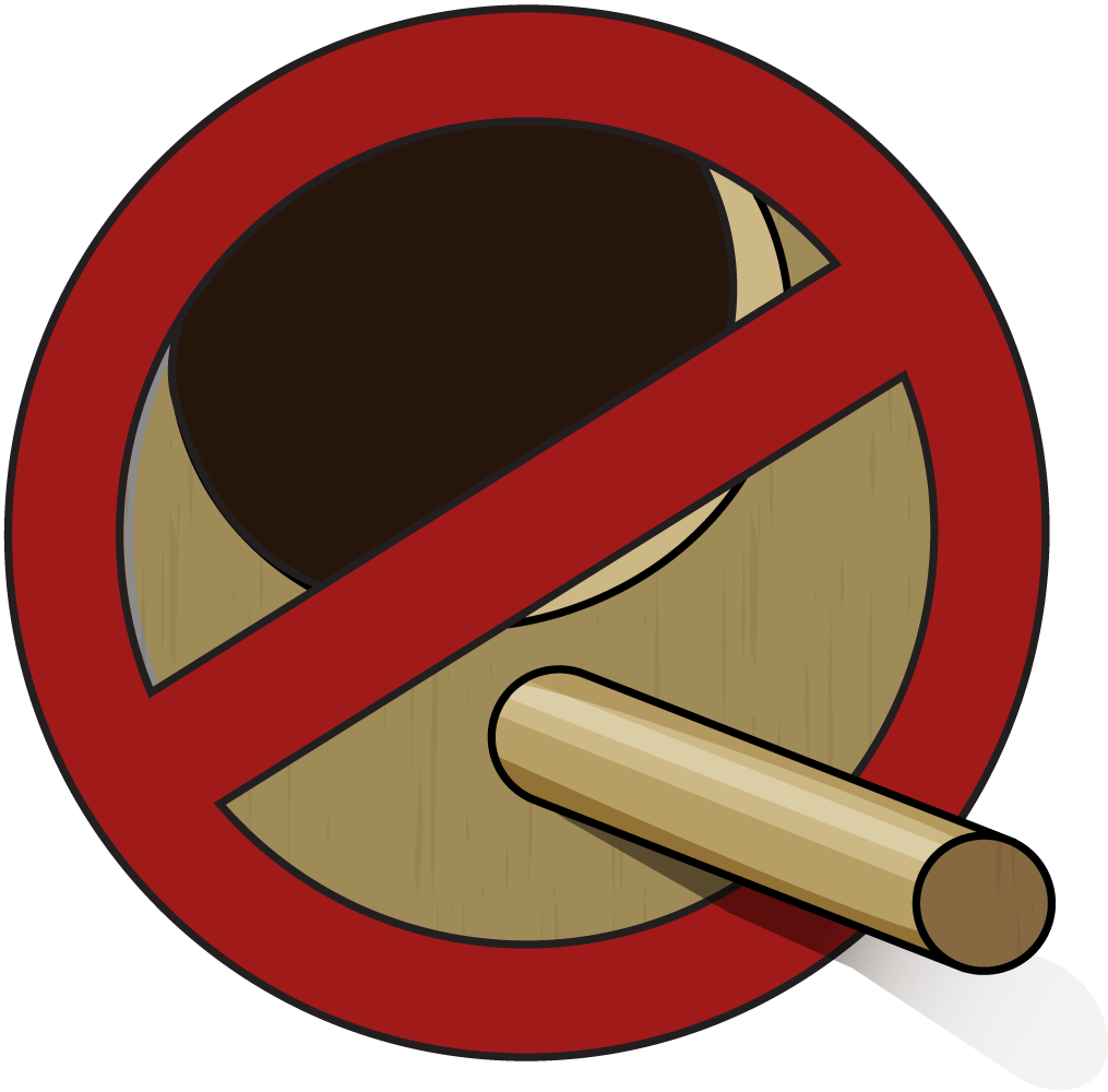 illustration showing not to use perches on a nest box